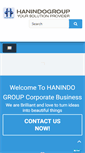 Mobile Screenshot of hanindogroup.com